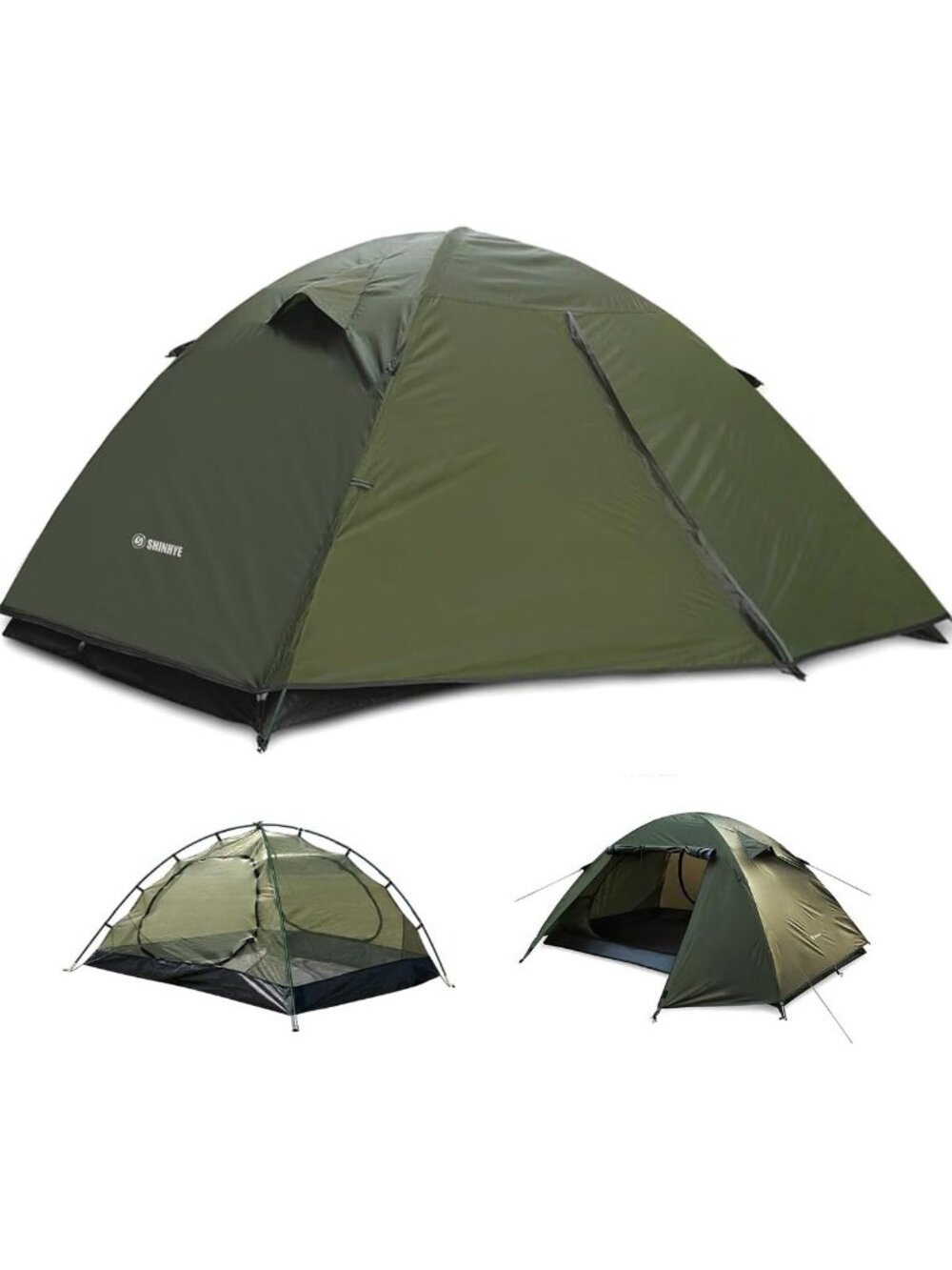 Ultralight Dome Backpacking Tent for 2-4 People - Waterproof, Easy Setup
